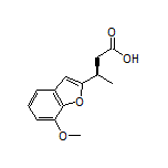 (R)-3-(7-Methoxybenzofuran-2-yl)butanoic Acid