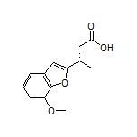 (S)-3-(7-Methoxybenzofuran-2-yl)butanoic Acid