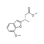 Methyl (S)-3-(7-Methoxybenzofuran-2-yl)butanoate