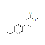 Methyl (S)-3-(4-Ethylphenyl)butanoate