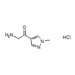 2-Amino-1-(1-methyl-4-pyrazolyl)ethanone Hydrochloride