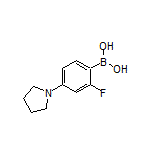 2-Fluoro-4-(1-pyrrolidinyl)phenylboronic Acid