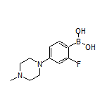 2-Fluoro-4-(4-methyl-1-piperazinyl)phenylboronic Acid