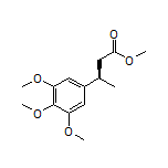 Methyl (R)-3-(3,4,5-Trimethoxyphenyl)butanoate