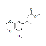 Methyl (S)-3-(3,4,5-Trimethoxyphenyl)butanoate