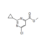 Methyl 6-Chloro-2-cyclopropylpyrimidine-4-carboxylate