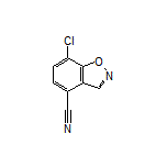 7-Chlorobenzo[d]isoxazole-4-carbonitrile