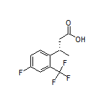 (S)-3-[4-Fluoro-2-(trifluoromethyl)phenyl]butanoic Acid