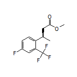 Methyl (R)-3-[4-Fluoro-2-(trifluoromethyl)phenyl]butanoate