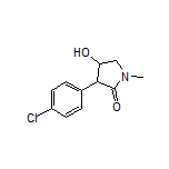 3-(4-Chlorophenyl)-4-hydroxy-1-methylpyrrolidin-2-one