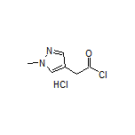 2-(1-Methyl-1H-pyrazol-4-yl)acetyl Chloride Hydrochloride