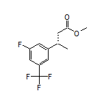 Methyl (S)-3-[3-Fluoro-5-(trifluoromethyl)phenyl]butanoate