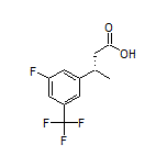 (S)-3-[3-Fluoro-5-(trifluoromethyl)phenyl]butanoic Acid