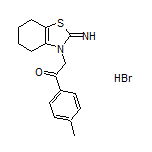 2-(2-Imino-4,5,6,7-tetrahydrobenzothiazol-3(2H)-yl)-1-(p-tolyl)ethanone Hydrobromide