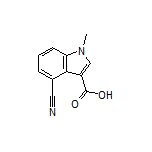 4-Cyano-1-methyl-1H-indole-3-carboxylic Acid