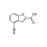 4-Cyanobenzo[b]thiophene-2-carboxylic Acid