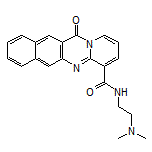 N-[2-(Dimethylamino)ethyl]-12-oxo-12H-benzo[g]pyrido[2,1-b]quinazoline-4-carboxamide