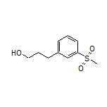 3-[3-(Methylsulfonyl)phenyl]-1-propanol