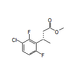 Methyl (S)-3-(3-Chloro-2,6-difluorophenyl)butanoate