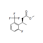 Methyl (R)-3-[2-Fluoro-6-(trifluoromethyl)phenyl]butanoate