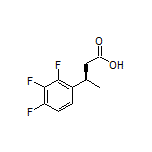 (R)-3-(2,3,4-Trifluorophenyl)butanoic Acid