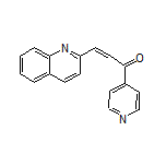 1-(4-Pyridyl)-3-(2-quinolyl)-2-propen-1-one