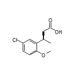 (R)-3-(5-Chloro-2-methoxyphenyl)butanoic Acid