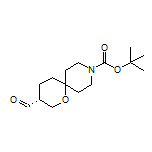 (R)-9-Boc-1-oxa-9-azaspiro[5.5]undecane-3-carbaldehyde