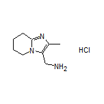 (2-Methyl-5,6,7,8-tetrahydroimidazo[1,2-a]pyridin-3-yl)methanamine Hydrochloride