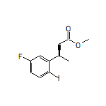 Methyl (R)-3-(5-Fluoro-2-iodophenyl)butanoate