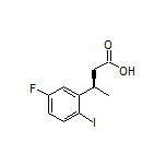 (R)-3-(5-Fluoro-2-iodophenyl)butanoic Acid