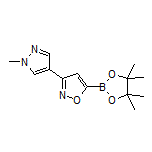 3-(1-Methyl-4-pyrazolyl)isoxazole-5-boronic Acid Pinacol Ester