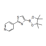 2-(4-Pyridyl)thiazole-4-boronic Acid Pinacol Ester