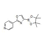 2-(4-Pyridyl)oxazole-4-boronic Acid Pinacol Ester