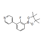 2-Fluoro-3-(4-pyridyl)phenylboronic Acid Pinacol Ester