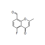 5-Fluoro-2-methyl-4-oxo-4H-chromene-8-carbaldehyde