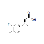 (R)-3-(3-Fluoro-4-methylphenyl)butanoic Acid