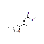 Methyl (R)-3-(4-Methyl-2-thienyl)butanoate