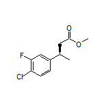 Methyl (R)-3-(4-Chloro-3-fluorophenyl)butanoate