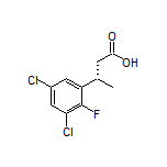 (S)-3-(3,5-Dichloro-2-fluorophenyl)butanoic Acid