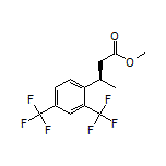 Methyl (R)-3-[2,4-Bis(trifluoromethyl)phenyl]butanoate