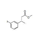 Methyl (S)-3-(3-Iodophenyl)butanoate