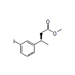 Methyl (R)-3-(3-Iodophenyl)butanoate