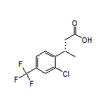 (S)-3-[2-Chloro-4-(trifluoromethyl)phenyl]butanoic Acid