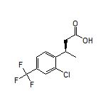 (R)-3-[2-Chloro-4-(trifluoromethyl)phenyl]butanoic Acid