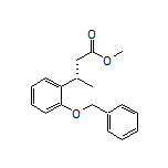 Methyl (S)-3-[2-(Benzyloxy)phenyl]butanoate