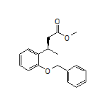 Methyl (R)-3-[2-(Benzyloxy)phenyl]butanoate