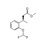 Methyl (R)-3-[2-(Difluoromethoxy)phenyl]butanoate