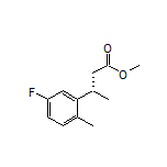 Methyl (S)-3-(5-Fluoro-2-methylphenyl)butanoate