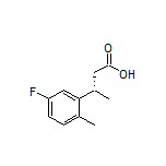 (S)-3-(5-Fluoro-2-methylphenyl)butanoic Acid